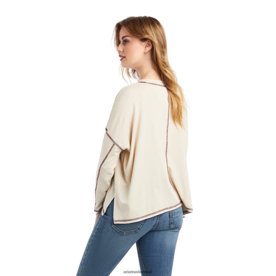 Franse eik niet stoppen Ariat vrouwen topjes PJ26LN3176
