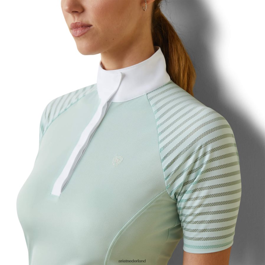 aqua-schuim aptos vent wedstrijdshirt Ariat vrouwen topjes PJ26LN3699