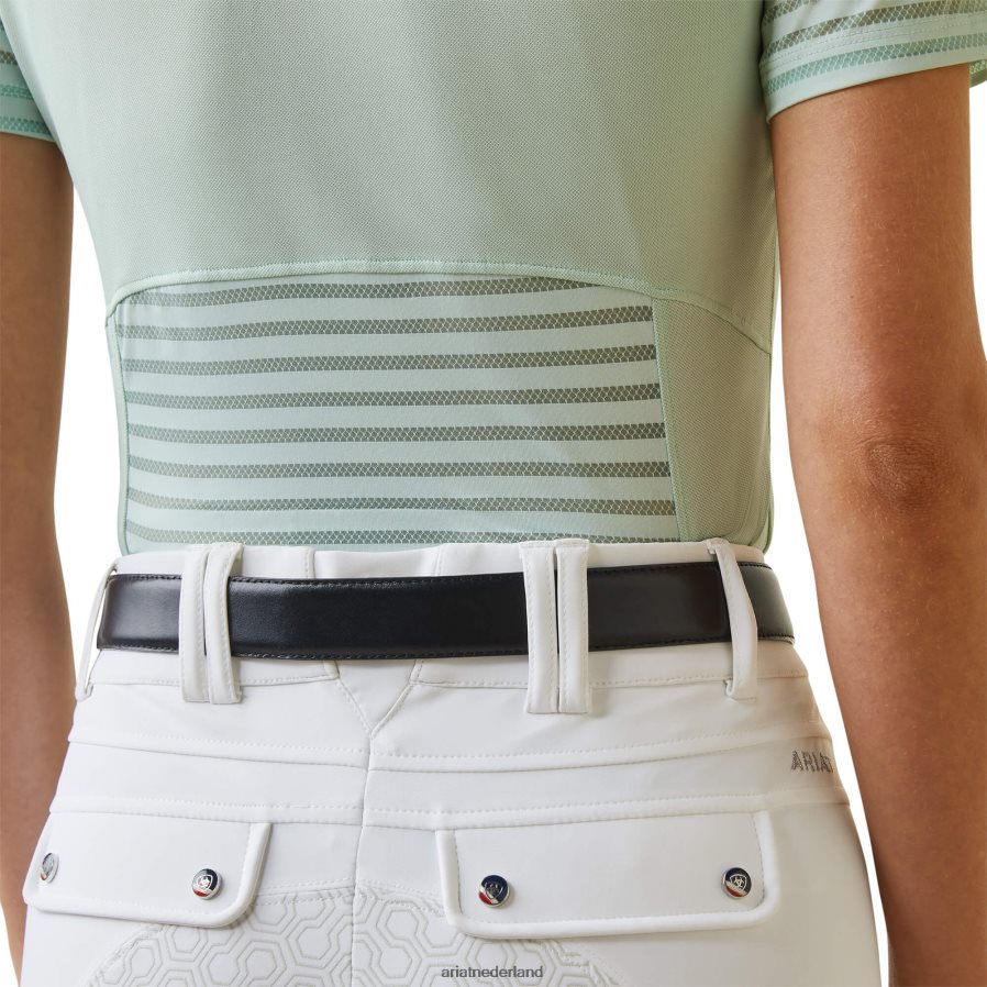 aqua-schuim aptos vent wedstrijdshirt Ariat vrouwen topjes PJ26LN3699