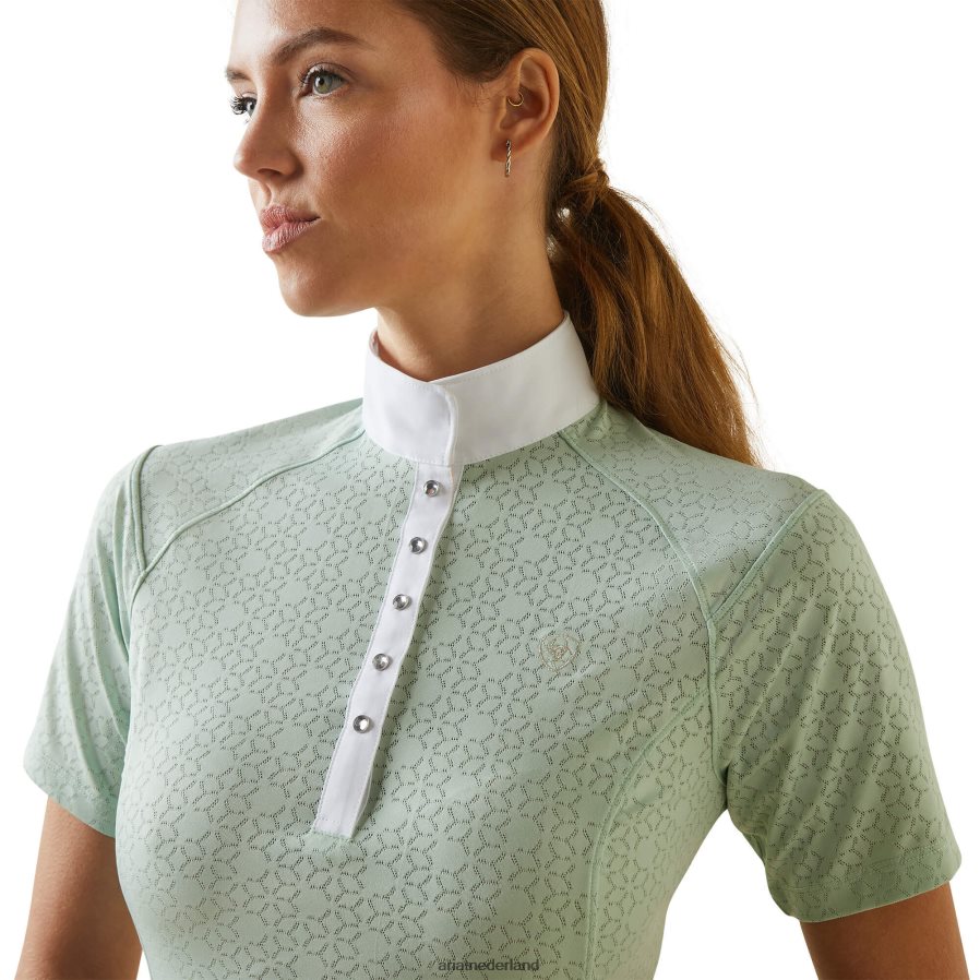aqua-schuim showstopper showshirt Ariat vrouwen topjes PJ26LN3653