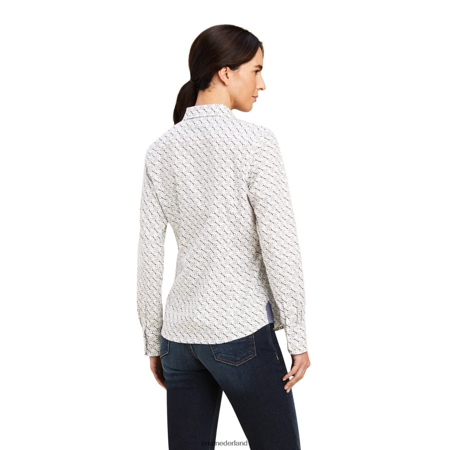 beetje afdrukken tomales overhemd Ariat vrouwen topjes PJ26LN3170