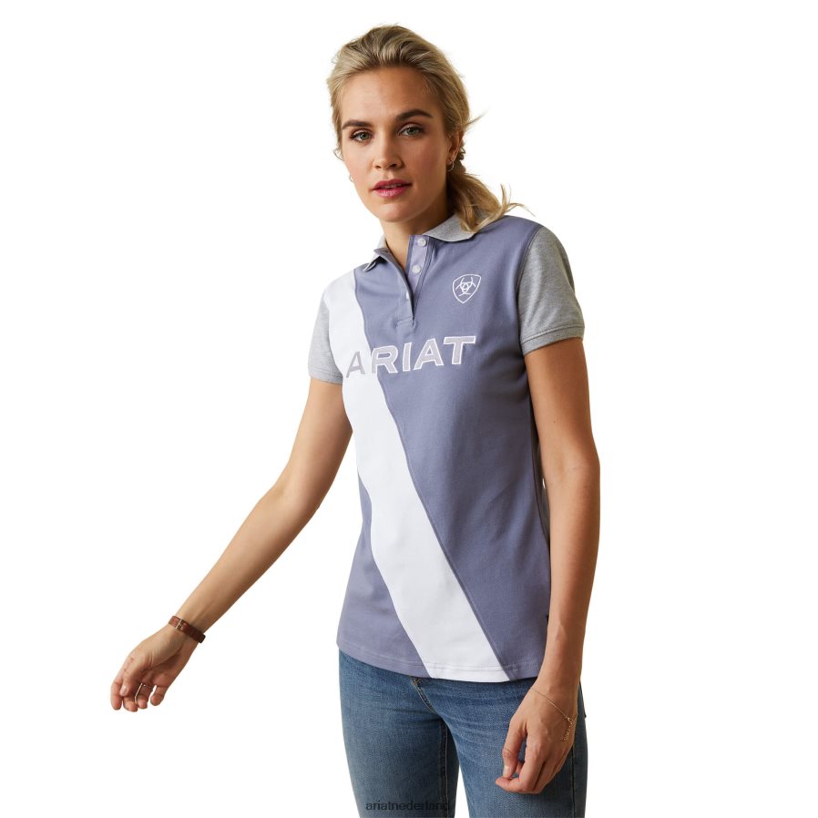 donker graniet taryn polo Ariat vrouwen topjes PJ26LN3269