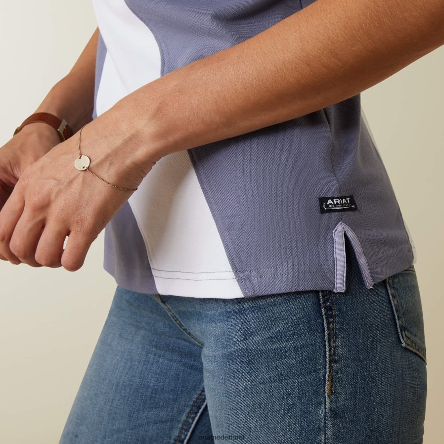 donker graniet taryn polo Ariat vrouwen topjes PJ26LN3269