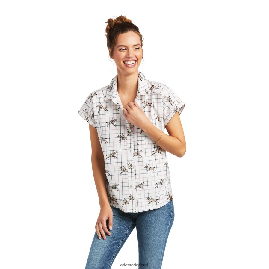 galopcontrole Zenith-shirt Ariat vrouwen topjes PJ26LN3225