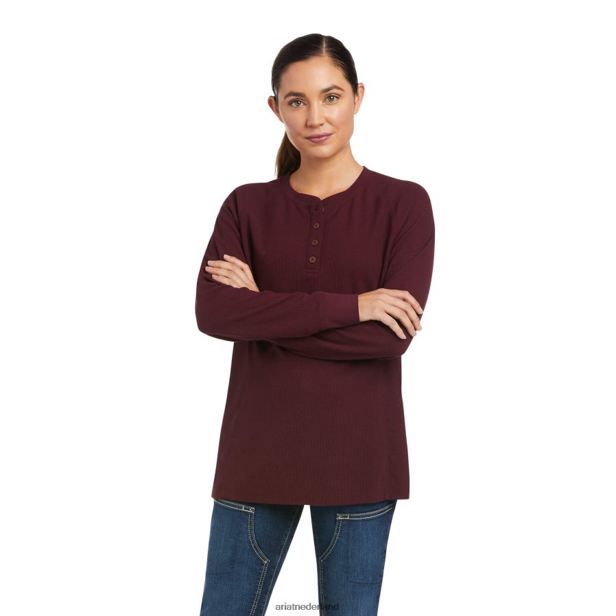 malbec wapening thermisch Ariat vrouwen topjes PJ26LN2975