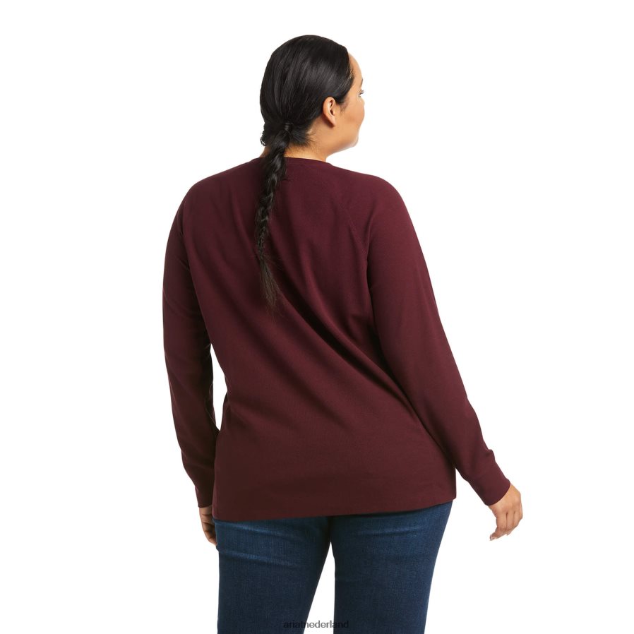 malbec wapening thermisch Ariat vrouwen topjes PJ26LN2975