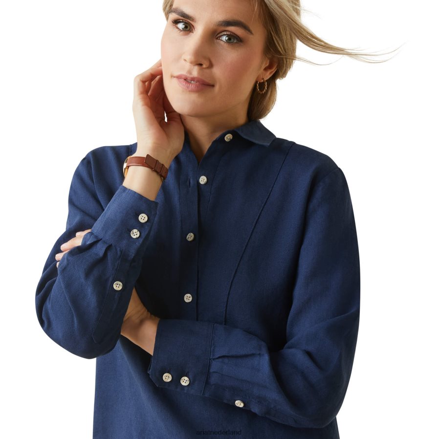 marine cazadero-blouse Ariat vrouwen topjes PJ26LN2791