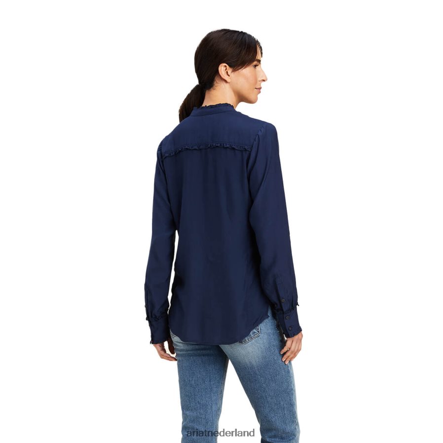 marine klaroen blouse Ariat vrouwen topjes PJ26LN3025