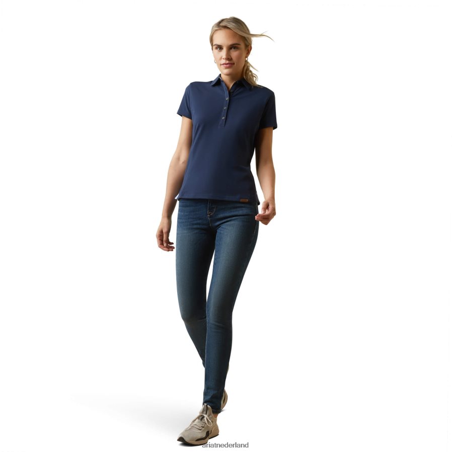 marine klaverdale polo Ariat vrouwen topjes PJ26LN3248