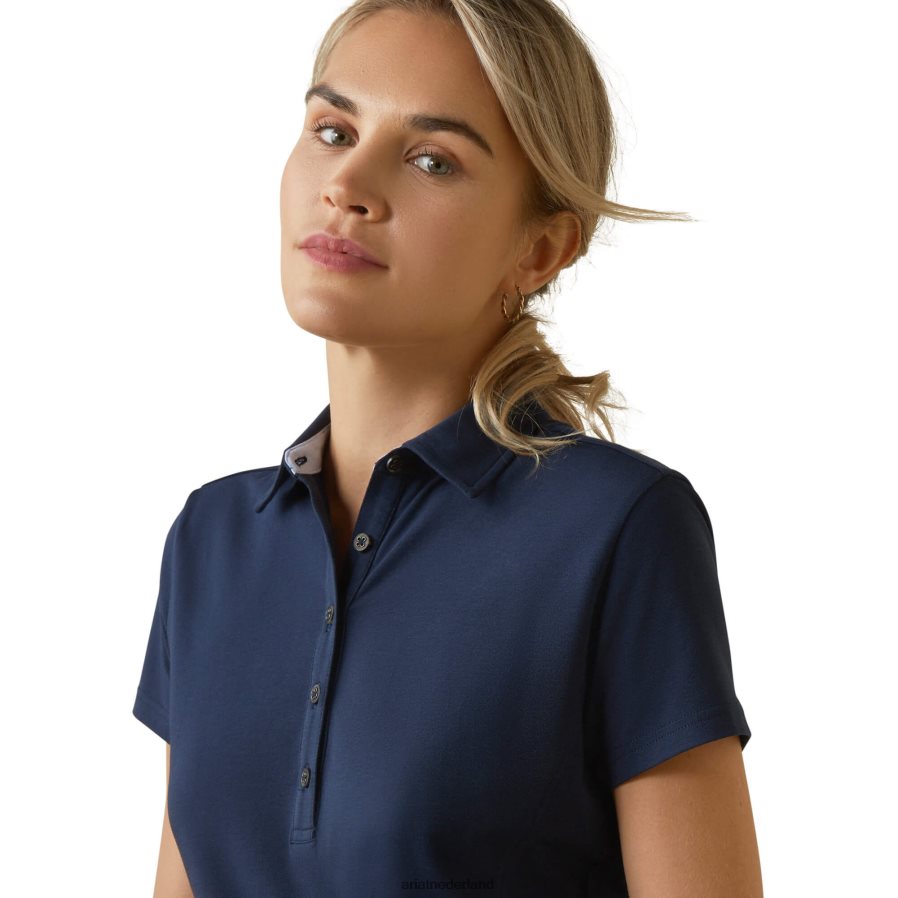 marine klaverdale polo Ariat vrouwen topjes PJ26LN3248