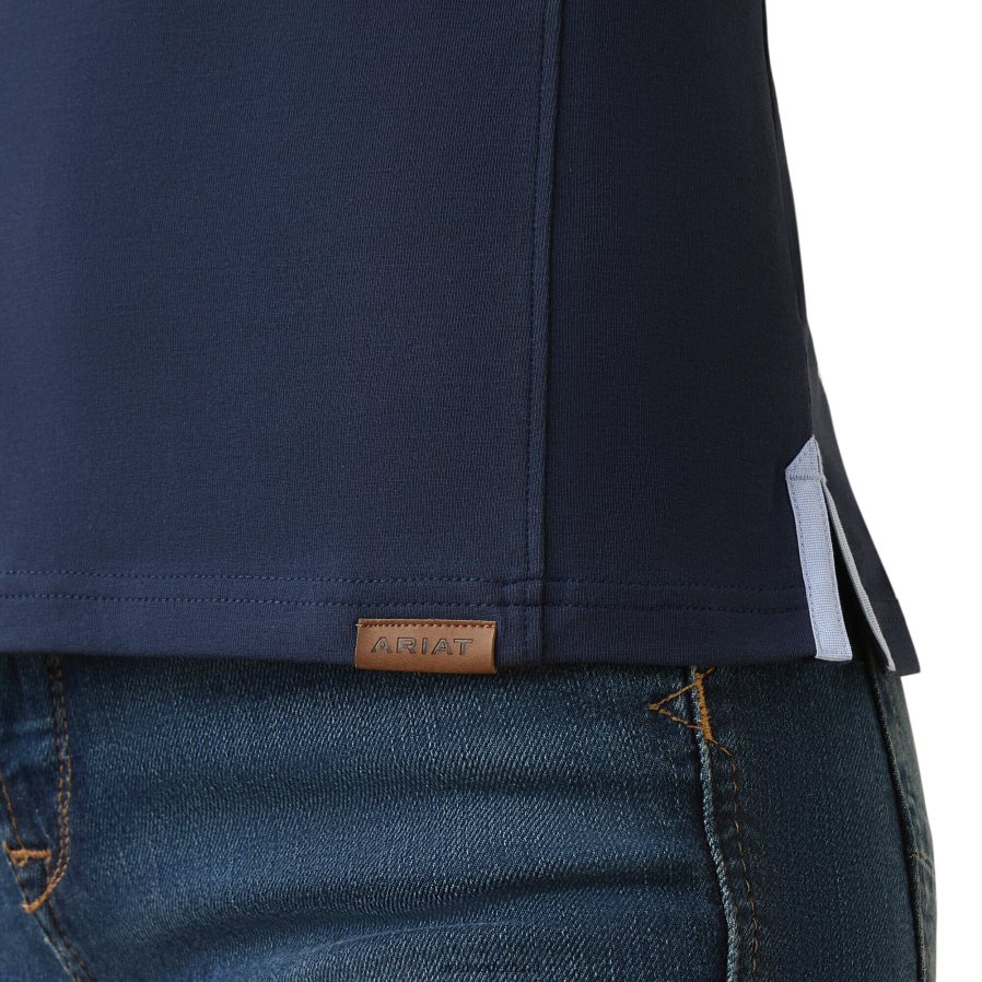 marine klaverdale polo Ariat vrouwen topjes PJ26LN3248