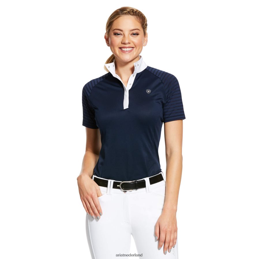 marine tonen aptos vent wedstrijdshirt Ariat vrouwen topjes PJ26LN3664