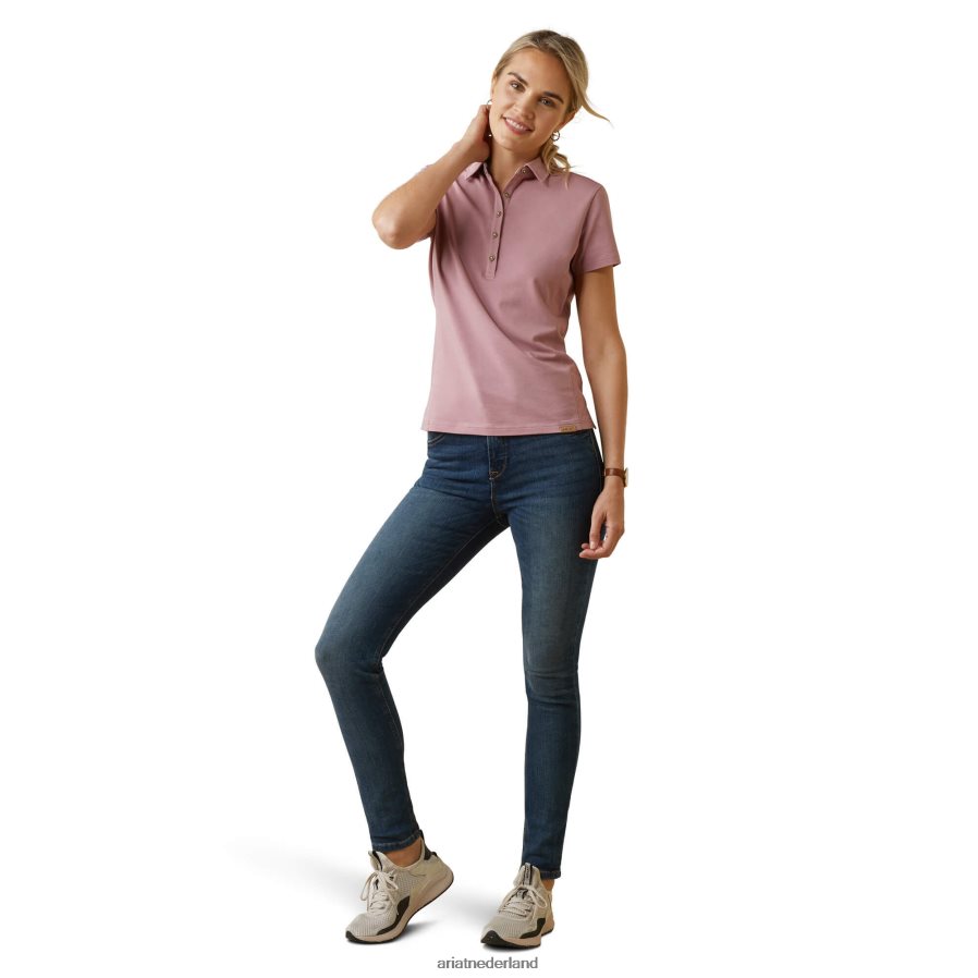 nostalgie steeg klaverdale polo Ariat vrouwen topjes PJ26LN3254