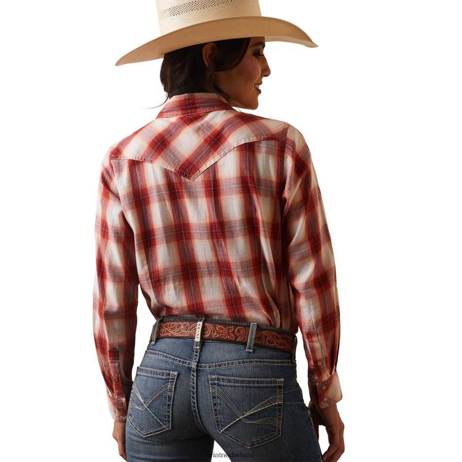 tulsa plaid tulsa overhemd Ariat vrouwen topjes PJ26LN3276