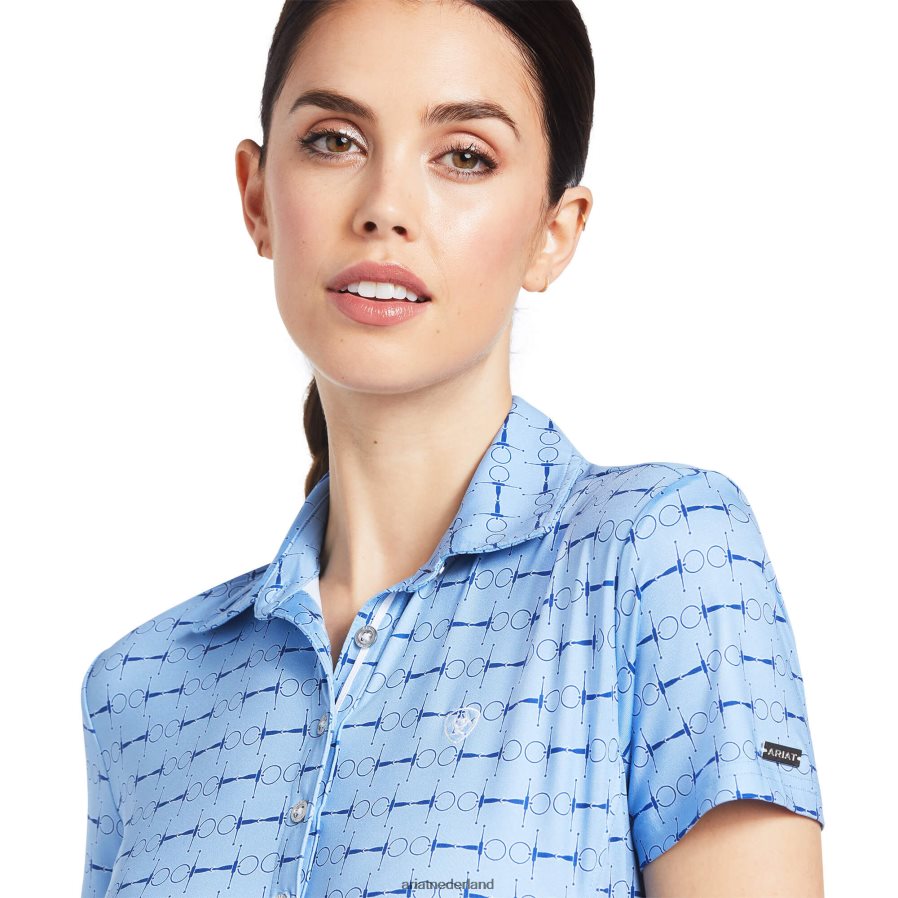 volledige wangafdruk motief polo Ariat vrouwen topjes PJ26LN3220