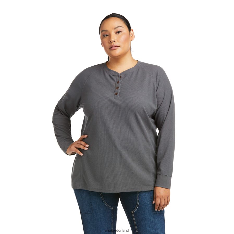 wapening grijs wapening thermisch Ariat vrouwen topjes PJ26LN3124