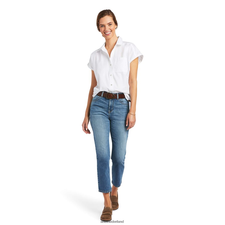 wit Zenith-shirt Ariat vrouwen topjes PJ26LN3204