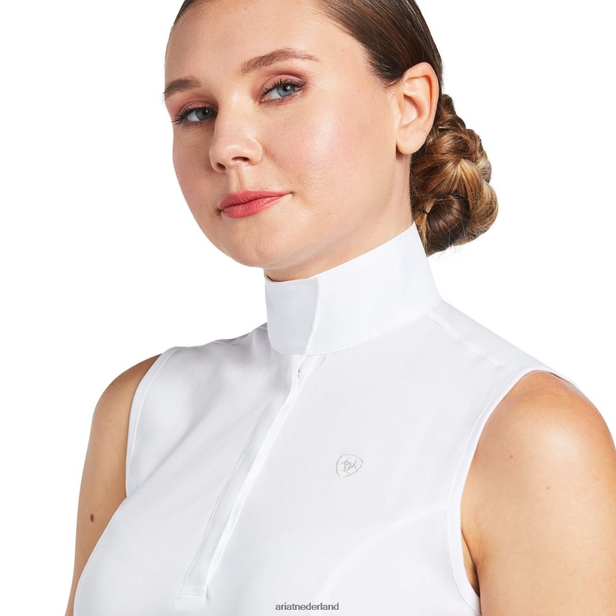 wit aptos showshirt Ariat vrouwen topjes PJ26LN3689