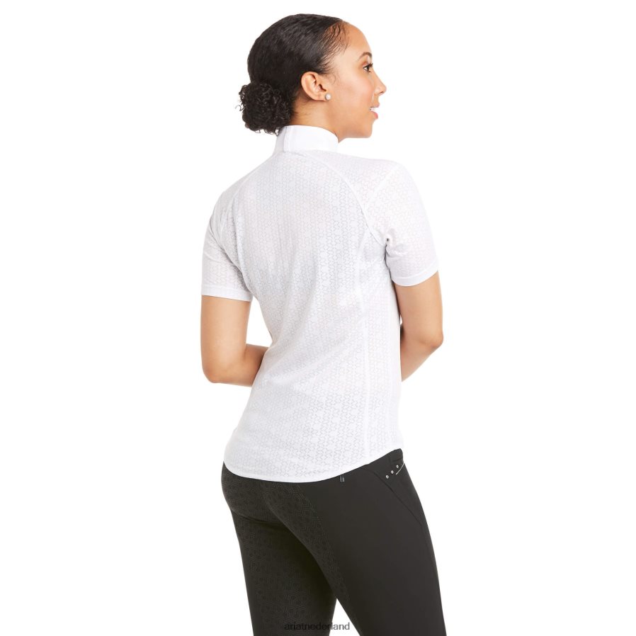 wit showstopper showshirt Ariat vrouwen topjes PJ26LN3688