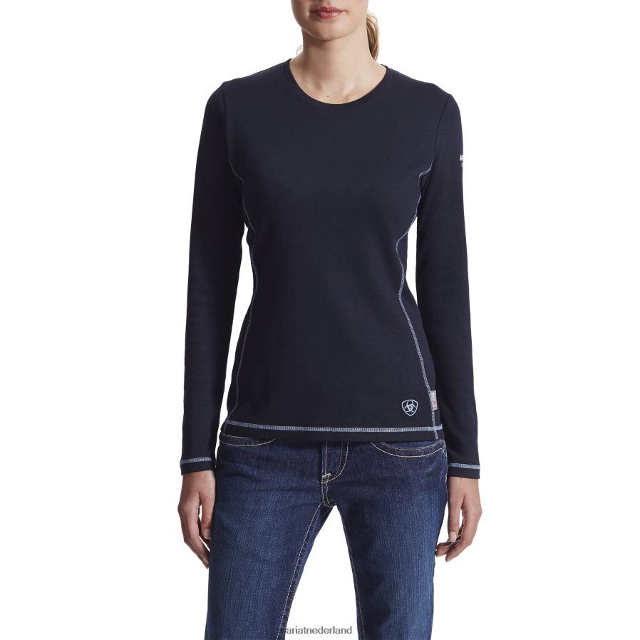 marine fr polartec powerdry-top Ariat vrouwen topjes PJ26LN3168