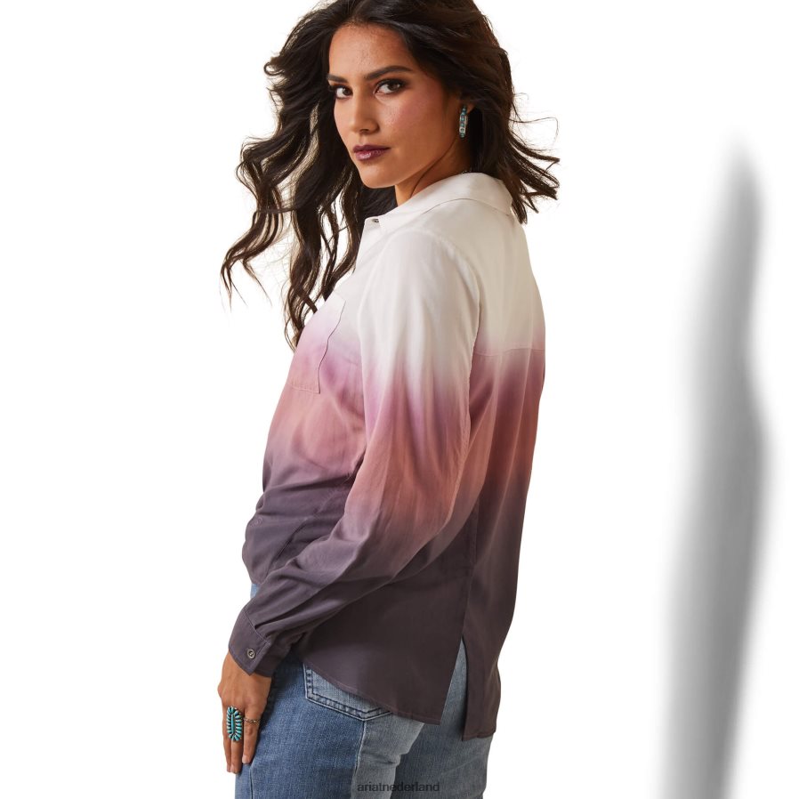 meerdere afdrukken bovenkant vervagen Ariat vrouwen topjes PJ26LN2758