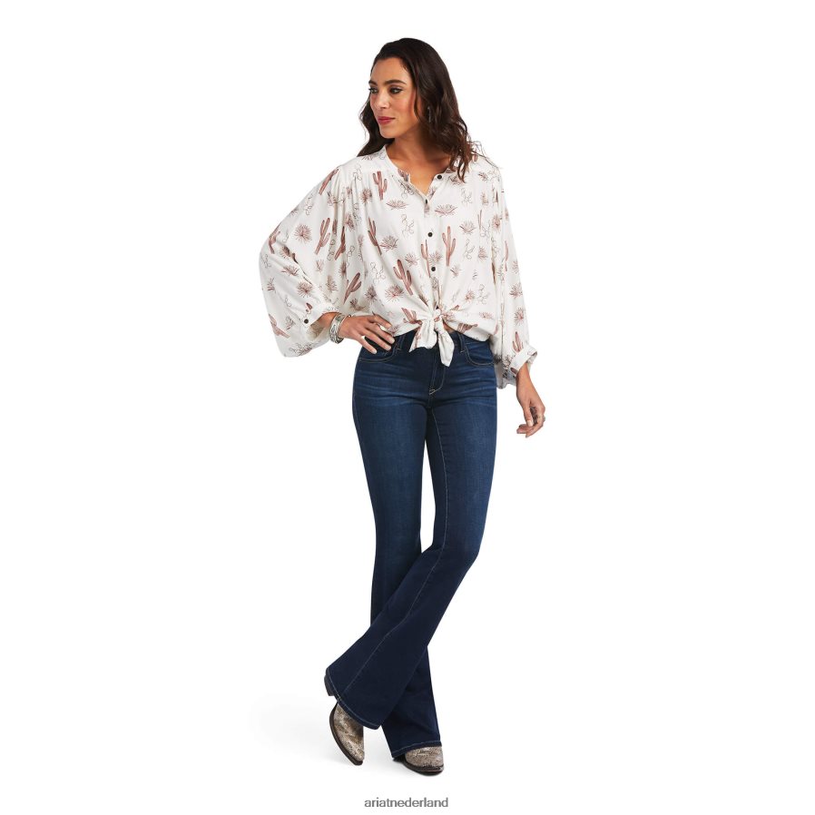 meerdere afdrukken cactus woestijn top Ariat vrouwen topjes PJ26LN2808