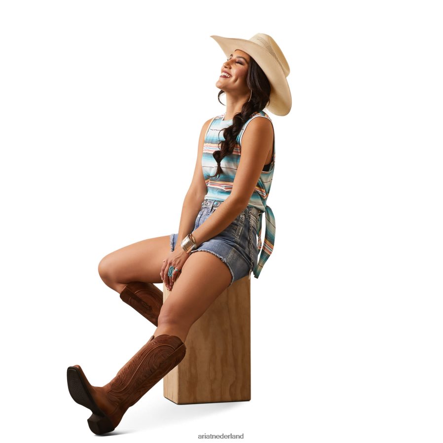 meerdere afdrukken rodeo chica-tank Ariat vrouwen topjes PJ26LN3147