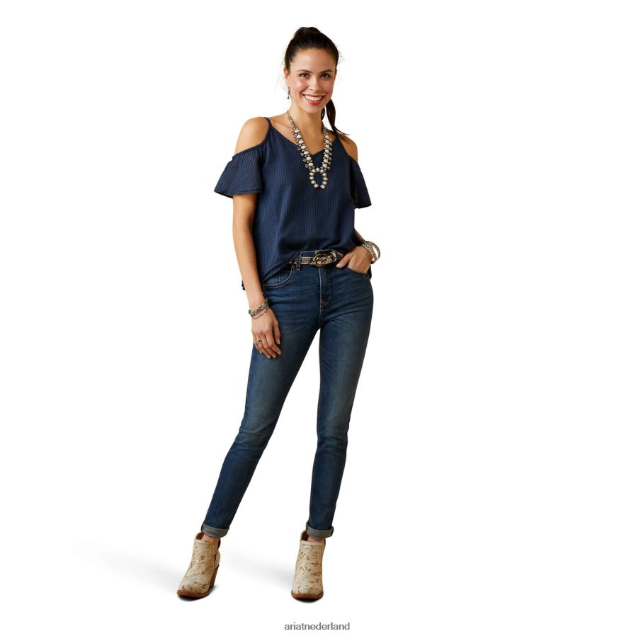 middernacht marine dolly topje Ariat vrouwen topjes PJ26LN3292