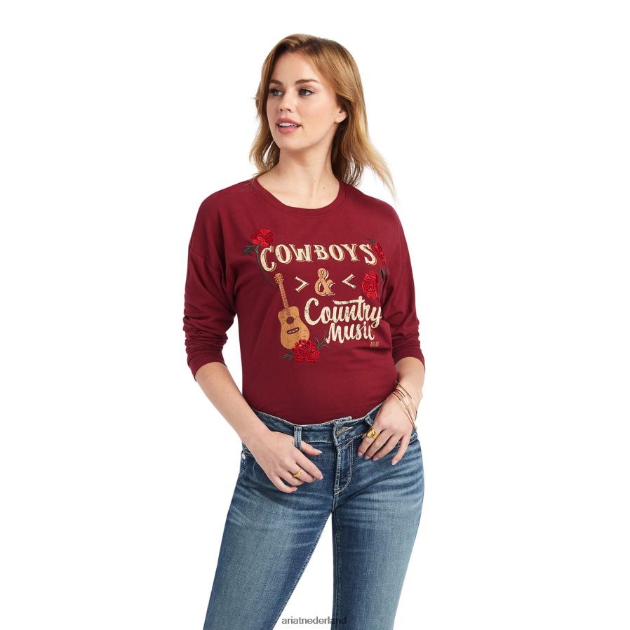 rubaiyat jungle koningin top Ariat vrouwen topjes PJ26LN3217