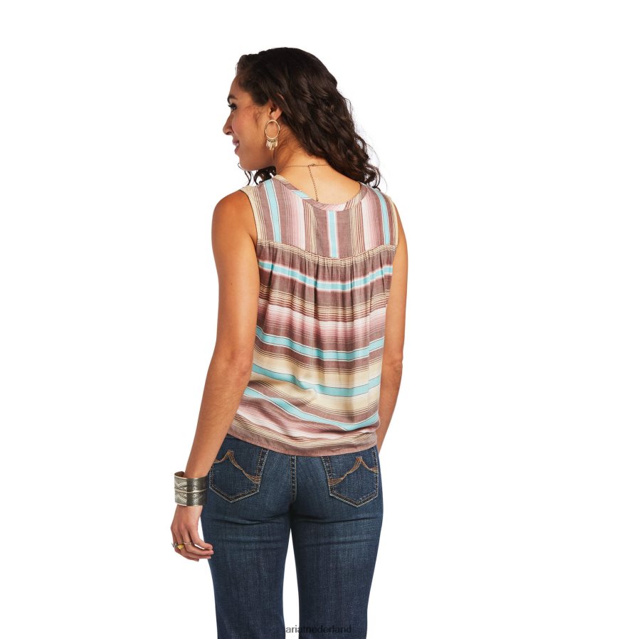 serape streep baja tank Ariat vrouwen topjes PJ26LN2810