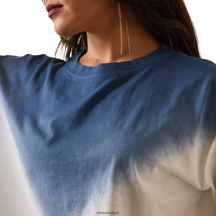 wit howdy ombre top Ariat vrouwen topjes PJ26LN3108