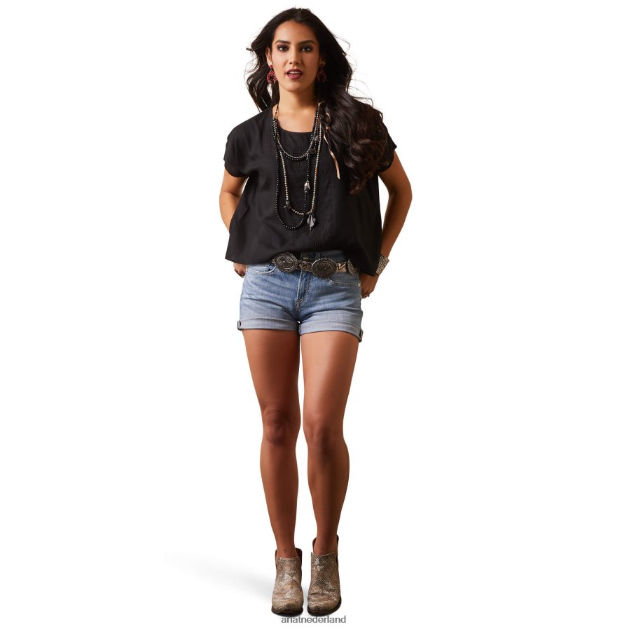 zwart ellie top Ariat vrouwen topjes PJ26LN2778
