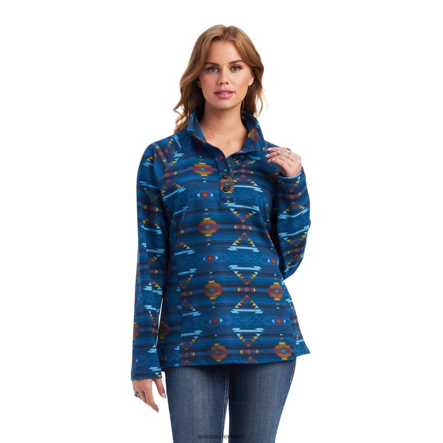 jeneverbes afdrukken echte comfortsweatshirt Ariat vrouwen topjes PJ26LN3341