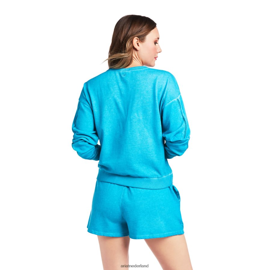 meerman zonovergoten sweatshirt Ariat vrouwen topjes PJ26LN3363