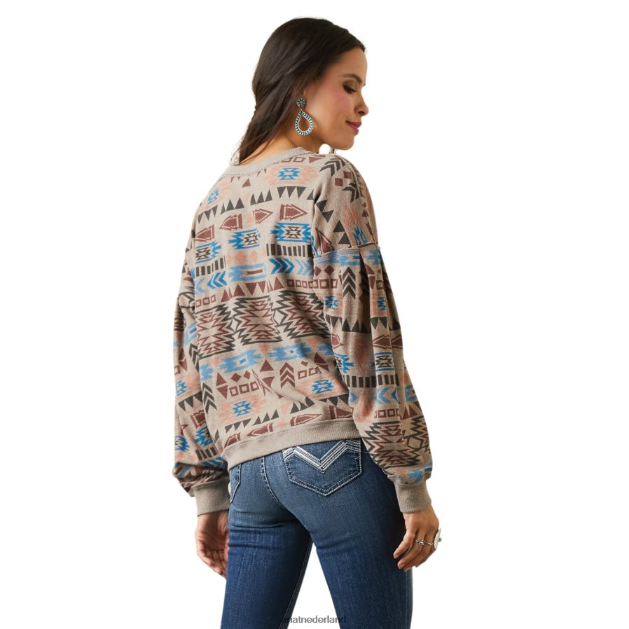 paranoot heide Rainbow Vista-sweatshirt Ariat vrouwen topjes PJ26LN3316
