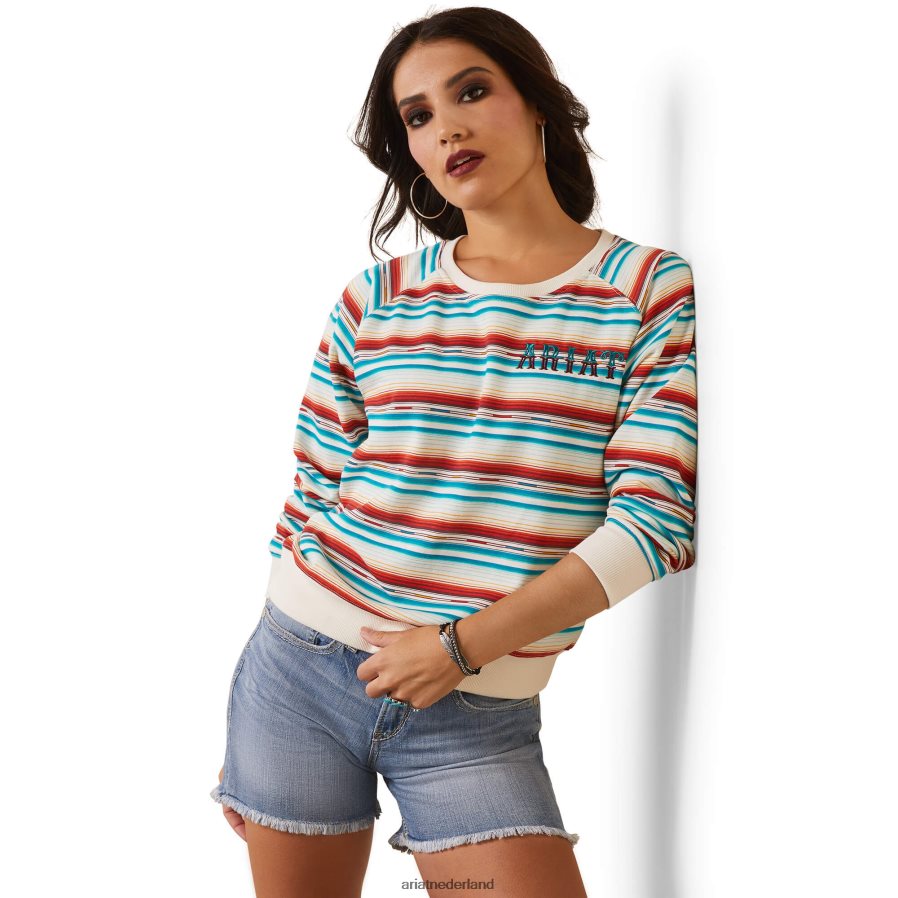 rosa serape echte trui Ariat vrouwen topjes PJ26LN3325