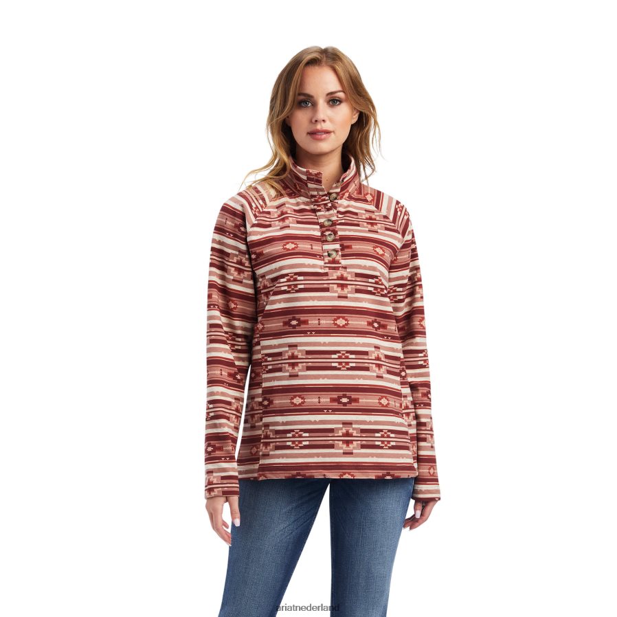 zuidwestelijke kruiden echte comfortsweatshirt Ariat vrouwen topjes PJ26LN3331