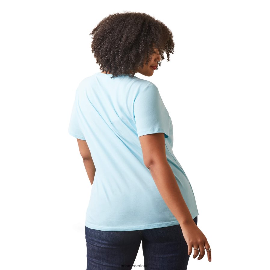 Golfstroom echte duurzame goederen tee Ariat vrouwen topjes PJ26LN2970