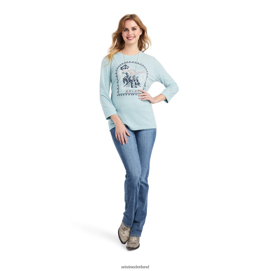 arctisch broncs en vaten tee Ariat vrouwen topjes PJ26LN3232