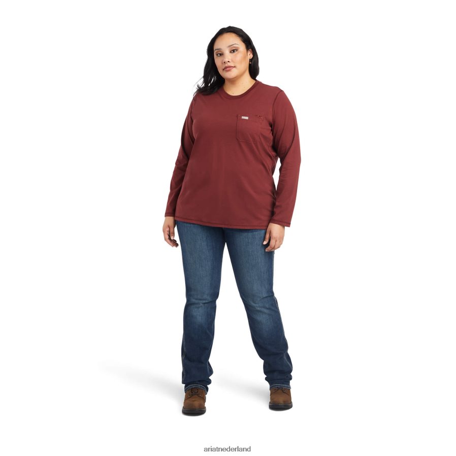 haven wapening workman usa logo t-shirt Ariat vrouwen topjes PJ26LN3237