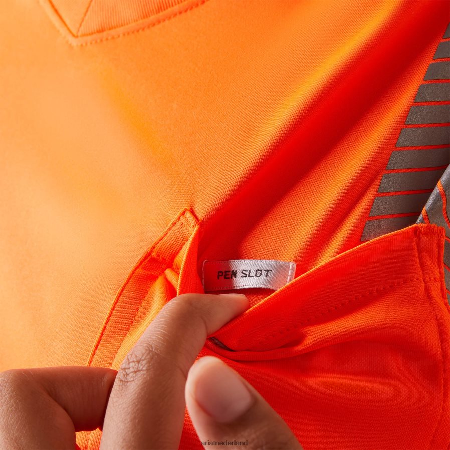 hoi vis oranje wapening signalisatie ansi t-shirt Ariat vrouwen topjes PJ26LN3161