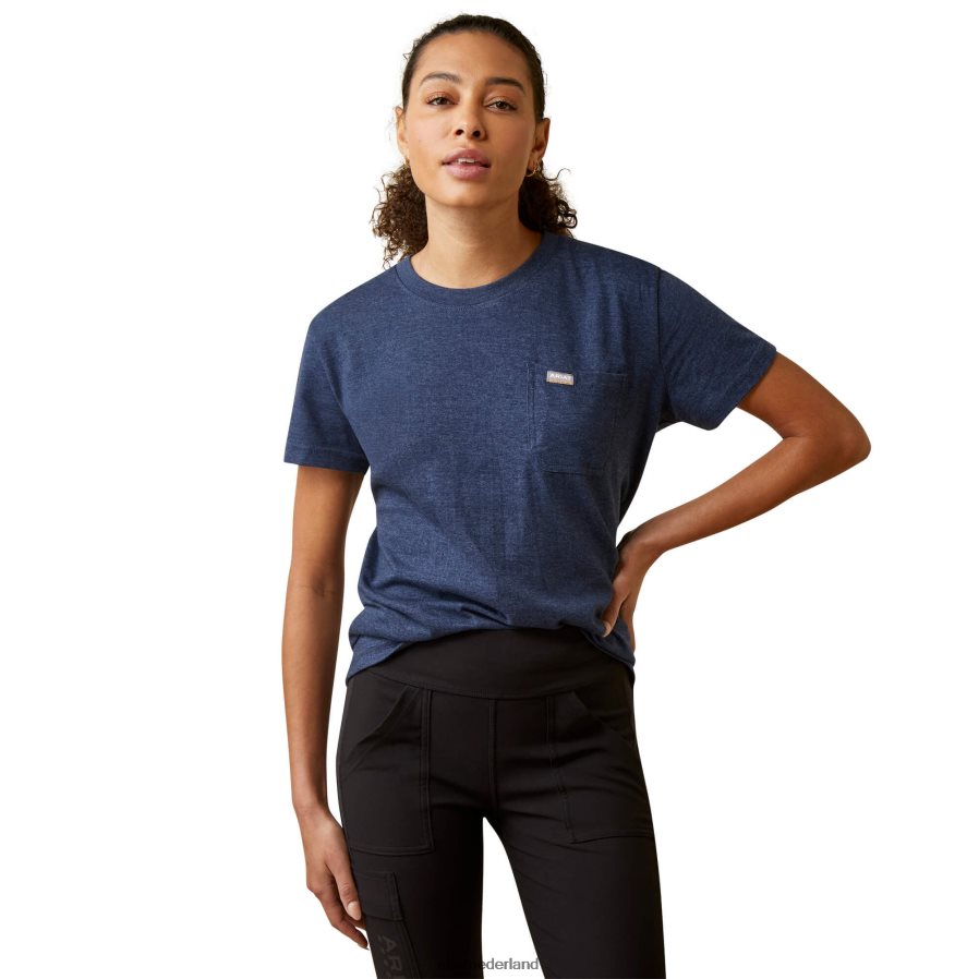 marine heide wapening katoenen sterke t-shirt 2 Ariat vrouwen topjes PJ26LN2998