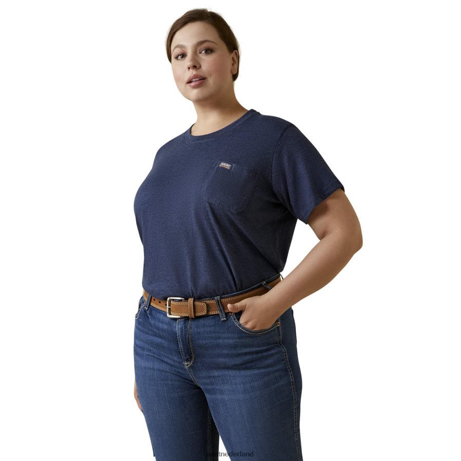 marine heide wapening katoenen sterke t-shirt 2 Ariat vrouwen topjes PJ26LN2998