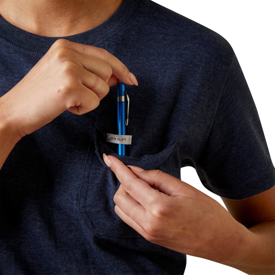 marine heide wapening katoenen sterke t-shirt 2 Ariat vrouwen topjes PJ26LN2998