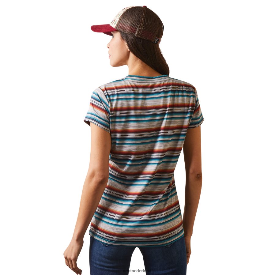 rosa serape laguna boven Ariat vrouwen topjes PJ26LN2809