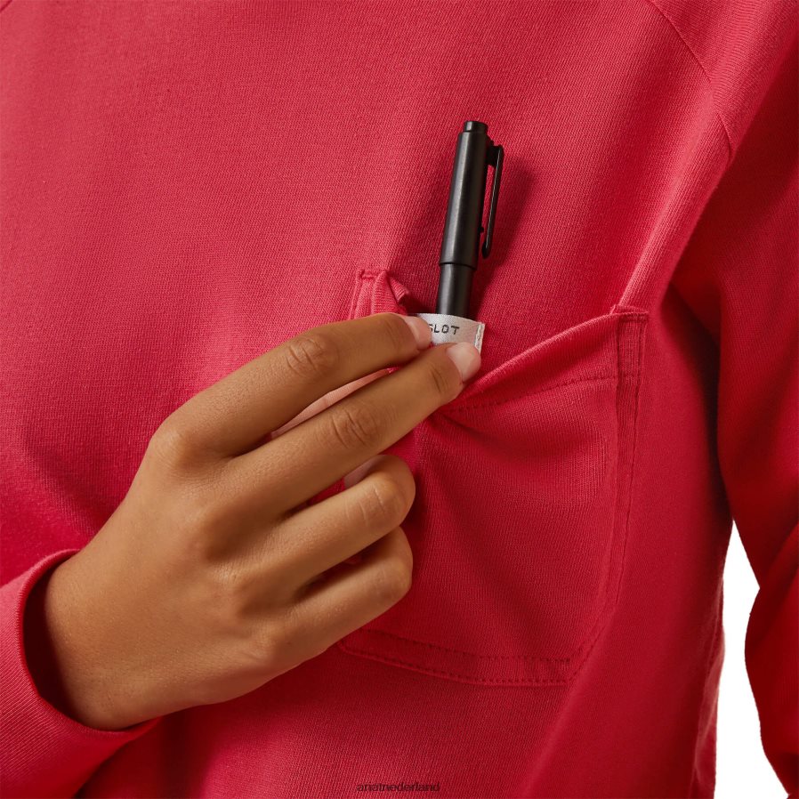 theebes wapening katoensterk T-shirt met capuchon Ariat vrouwen topjes PJ26LN3195