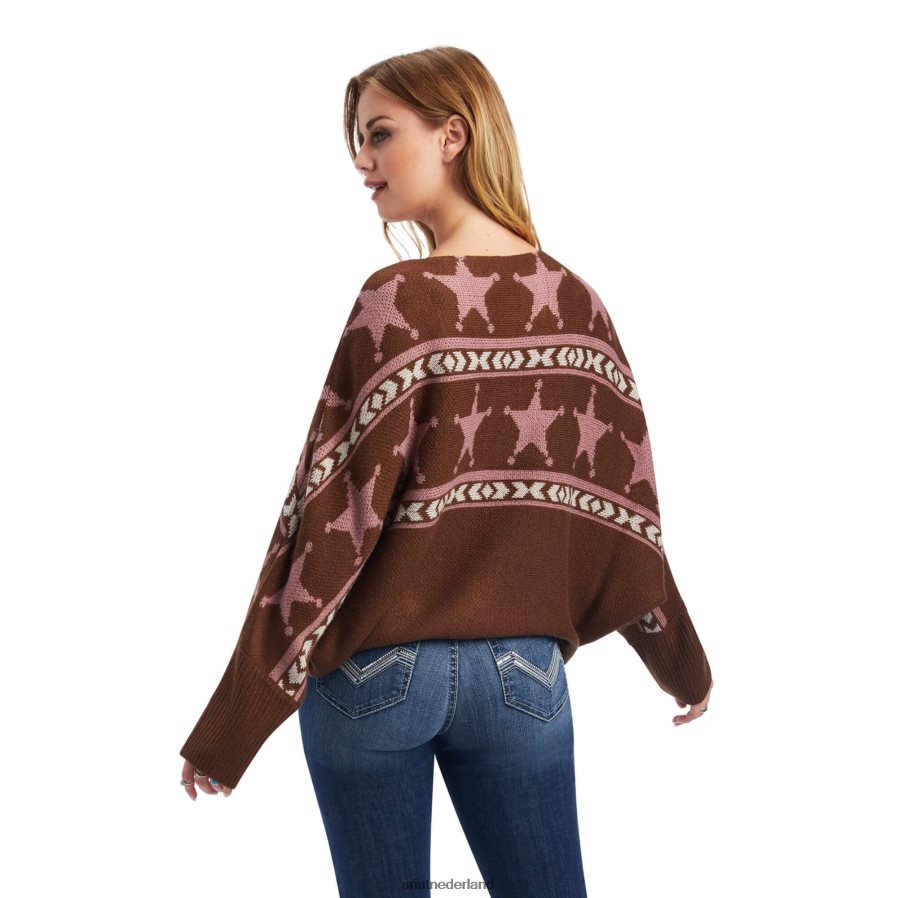 fondue-fudge wetteloze trui Ariat vrouwen topjes PJ26LN3358