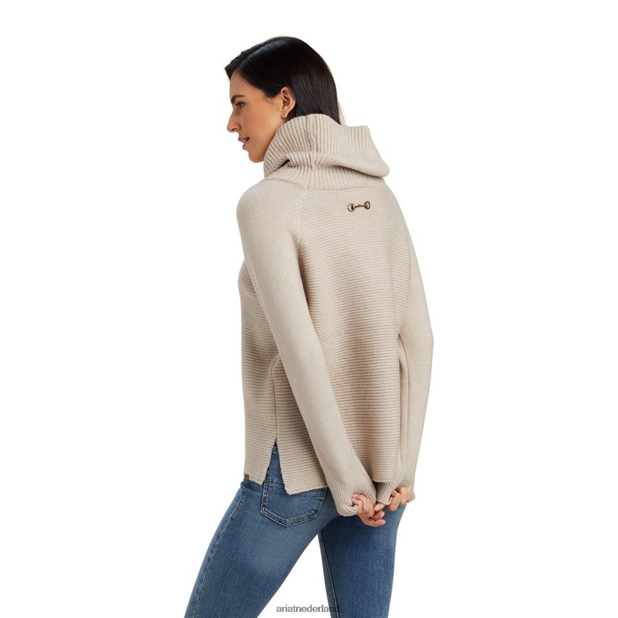 havermout drie schoorsteen trui Ariat vrouwen topjes PJ26LN3343