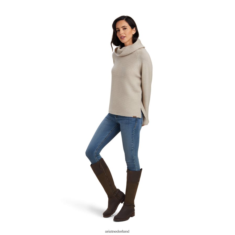 havermout drie schoorsteen trui Ariat vrouwen topjes PJ26LN3343