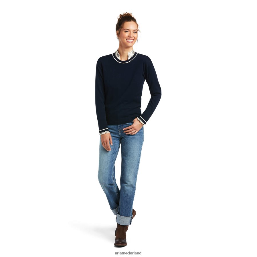 marine bloemetjes trui Ariat vrouwen topjes PJ26LN3338